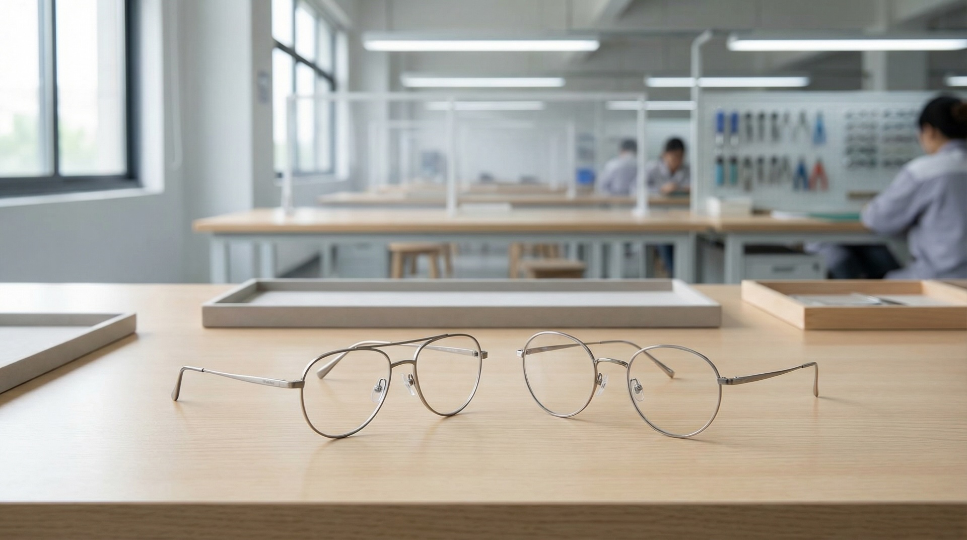Fabricação de armações de óculos de metal personalizadas | Óculos OEM e ODM