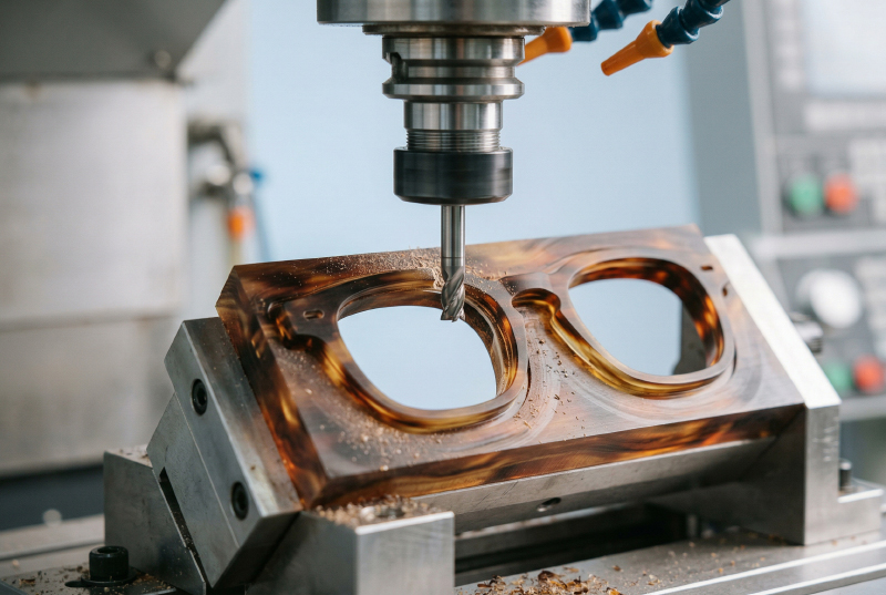 Fabricação de armações de óculos de acetato personalizado---OEM-&-ODM